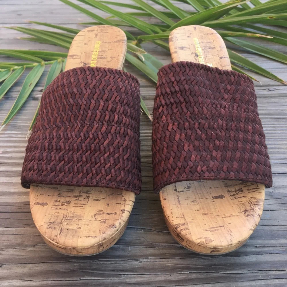 Montego Bay Club Summer Woven Wedge Cork